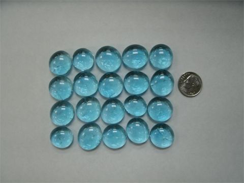 LIFE STONES: BLUE GLASS (20)