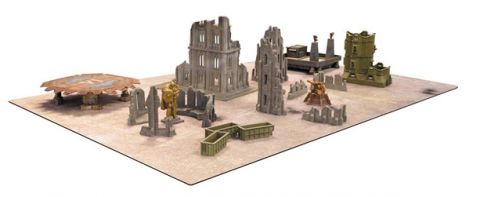 BATTLEMAT CONCRETE 6FT X 4FT