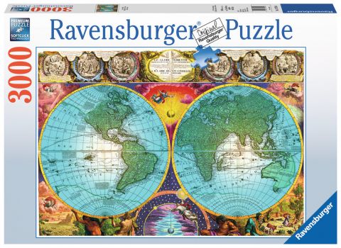 PUZZLE 3000: ANTICO MAPPAMONDO