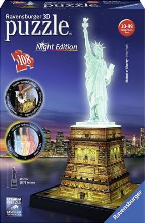 PUZZLE 3-D: STATUA DELLA LIBERTA' NIGHT
