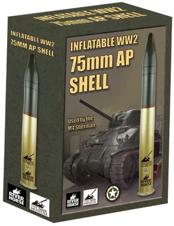 INFLATABLE 75 MM. AL SHELL (SHERMAN)