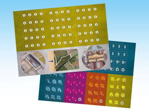 TRIPODS & TRIPLANES WW2 COUNTER SET