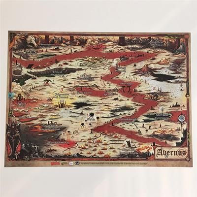 D&D5 – MAPPA DISCESA NELL'AVERNUS