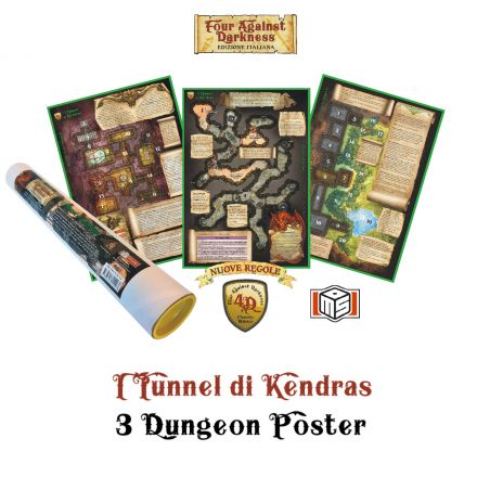 I TUNNEL DI KENDRAS - 3 DUNGEON POSTER