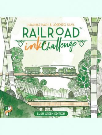 RAILROAD INK CHALLENGE: LUSH GREEN