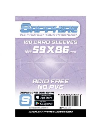 DECK PROTECTORS SAPPHIRE LILLA (59 X 86)