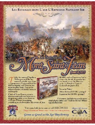 La Bataille de Mont Saint Jean, June 18, 1815