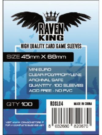 DECK PROTECTORS RAVEN KING (45x68)