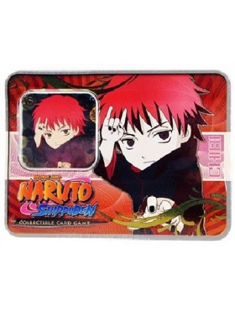 NARUTO SHIPPUDEN LCG CHIBI TIN: DUNGEROUS ARTIST