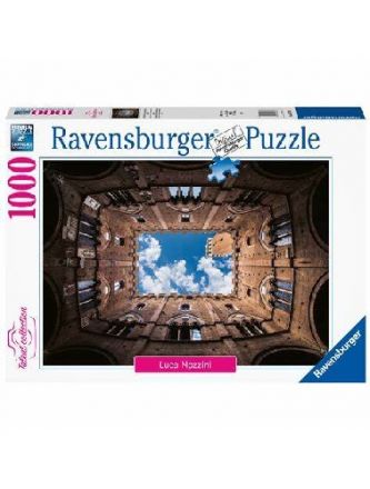 PUZZLE 1000 PZ: CORTILE DEL PODESTA PALAZZO PUBBLICO SIENA