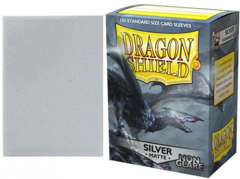 DRAGON SHIELD - MATTE NONGLARE SILVER (100)